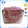 Factory low price high quality custom bedding foldable aesthetic pvc blanket zipper bag pillow carry bag